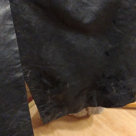 Otello Pelle leather trench coat - Picture 12 of 12